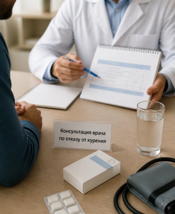 Консультация врача по отказу от курения для взрослых в Ефремах